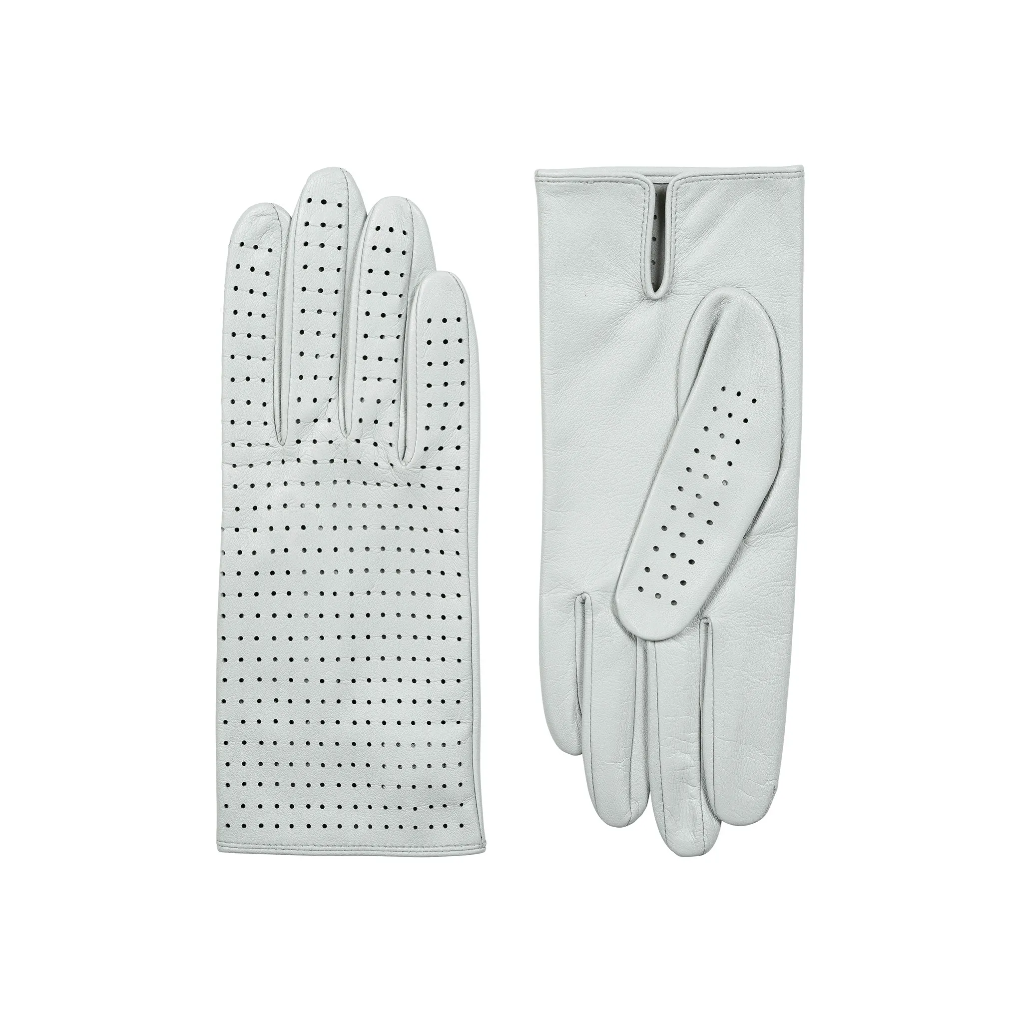 Women’s Perforated Leather Gloves